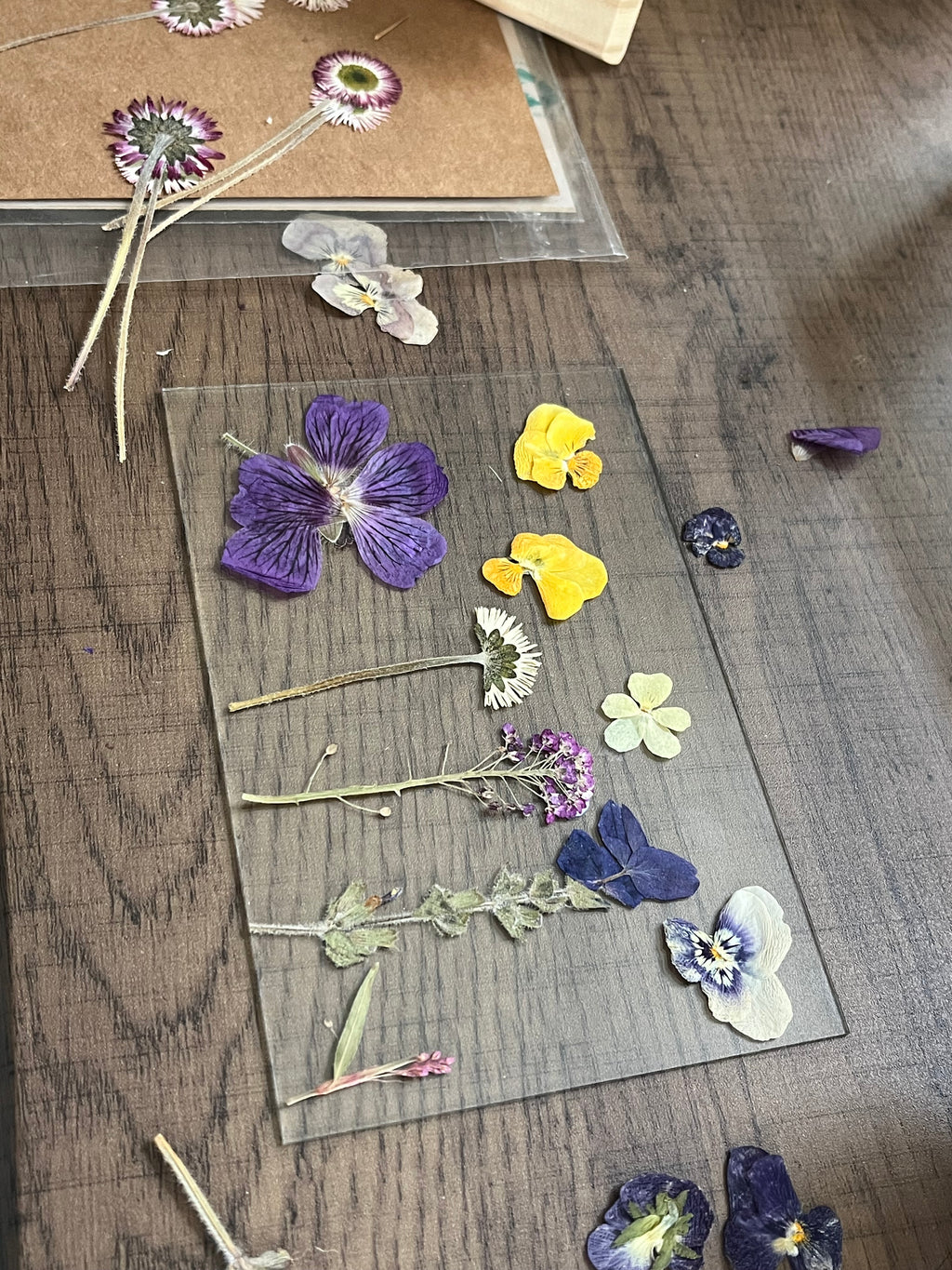 Wildflower Meadow Wooden Frame