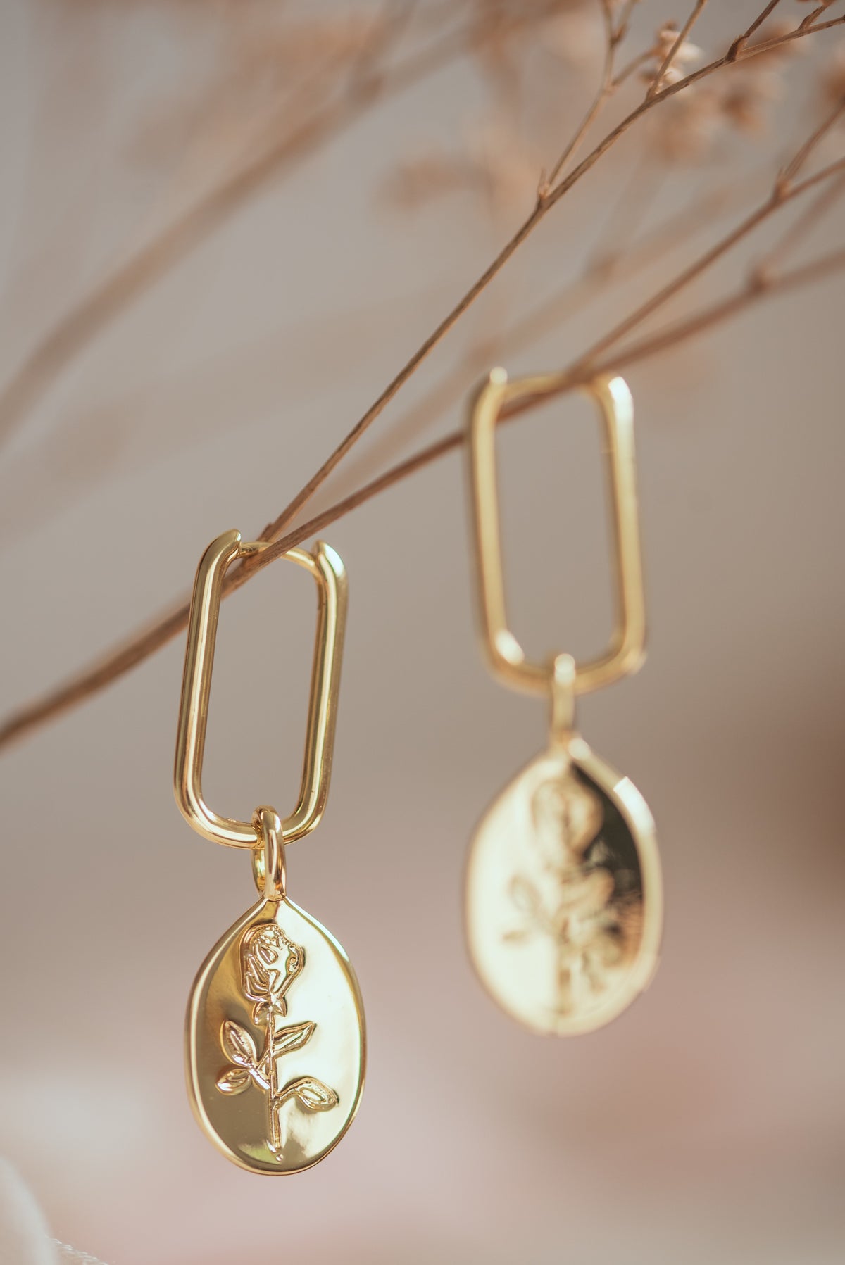 English Rose Earrings