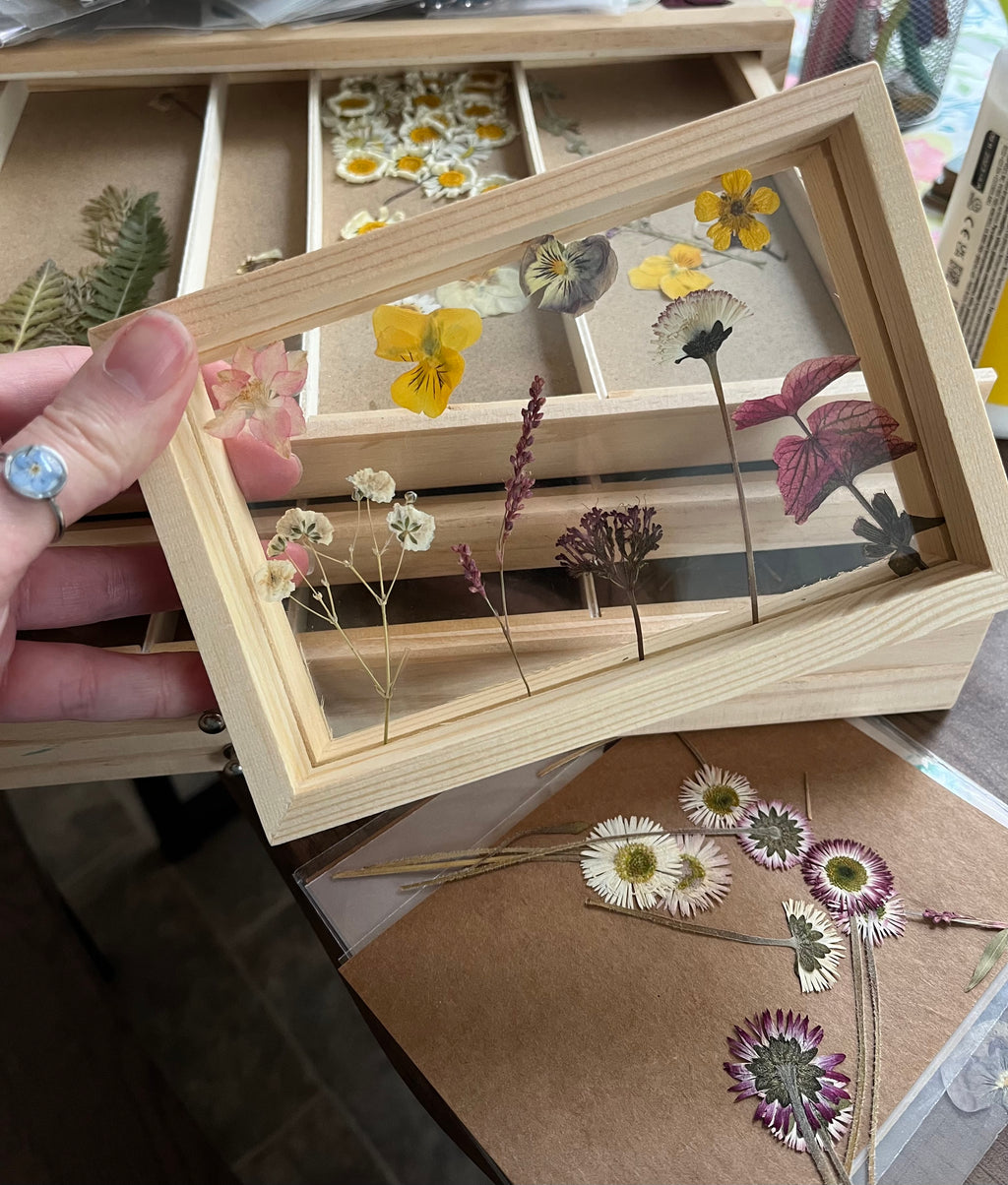 Wildflower Meadow Wooden Frame