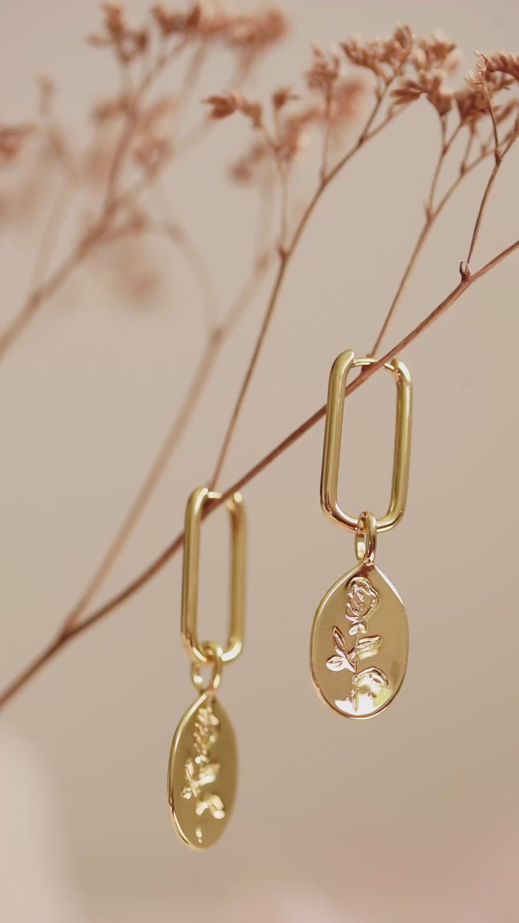 English Rose Earrings